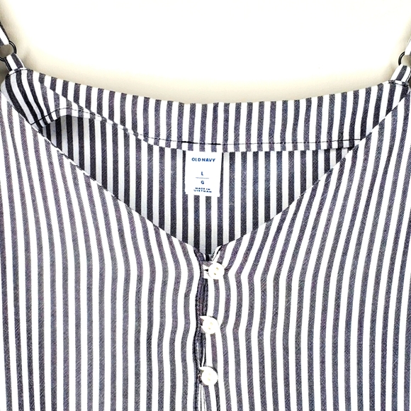 Ladies Vertical Stripes Tank Top - Picture 3 of 6